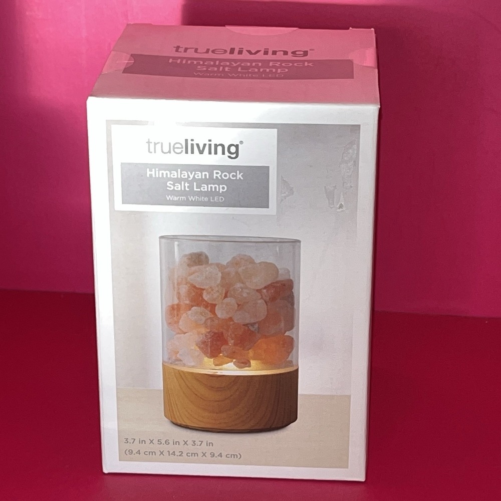 Trueliving Natural Himalayan Rock‎ Salt Lamp Warm Light LED